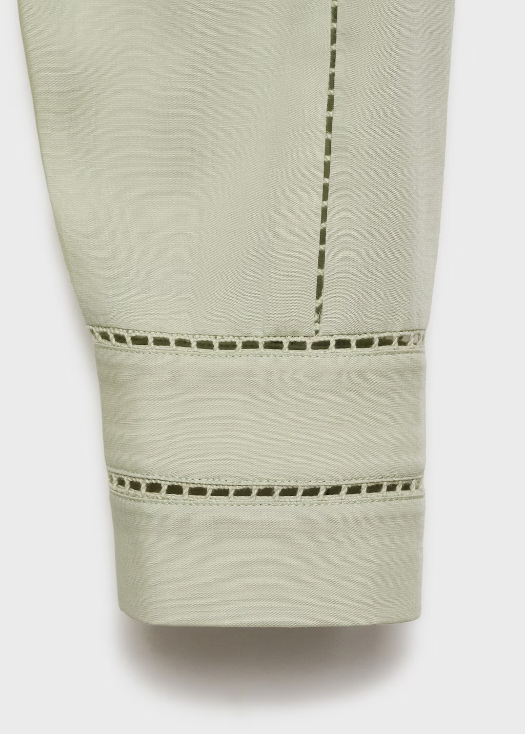 Lyocell blouse with openwork details 9 Lyocell blouse with openwork details