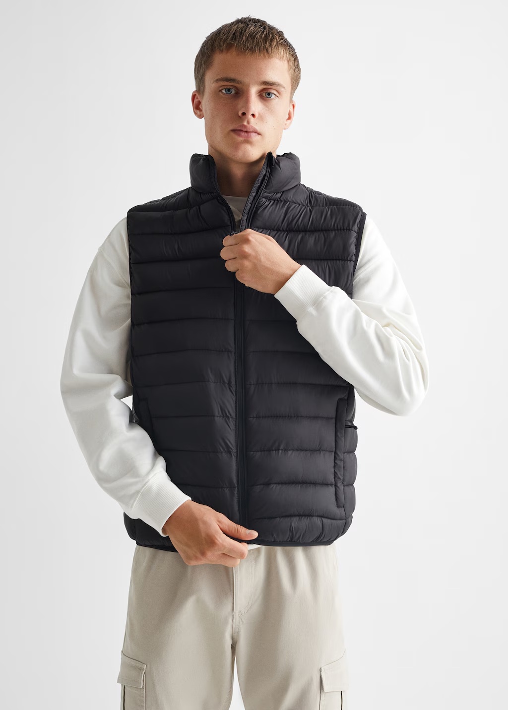 Quilted gilet