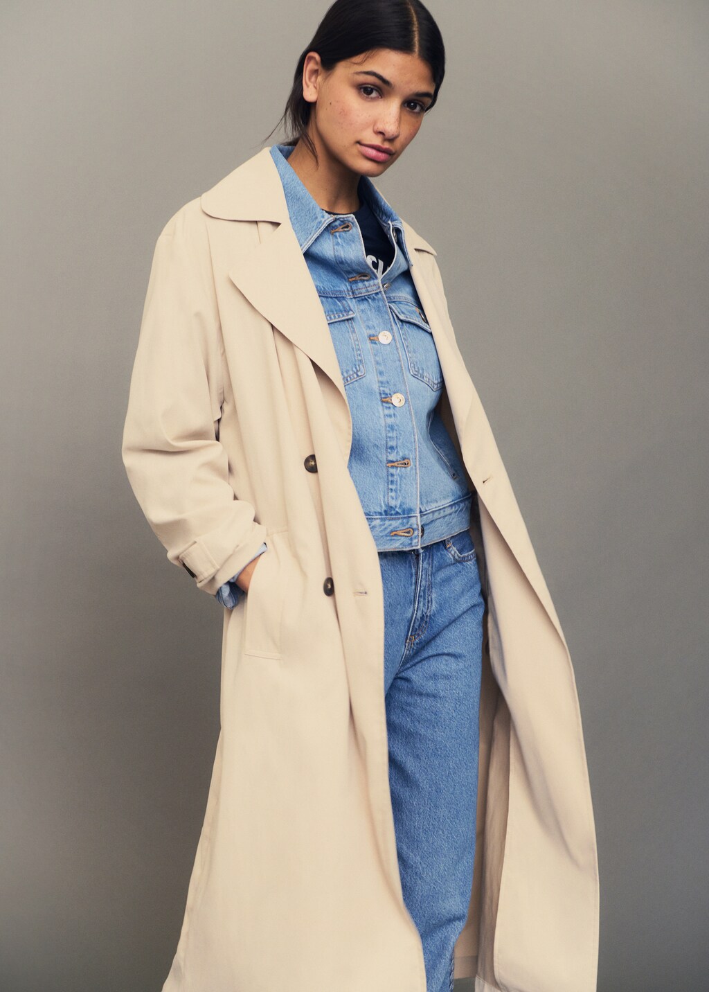 Belt flowy trench 7 Belt flowy trench