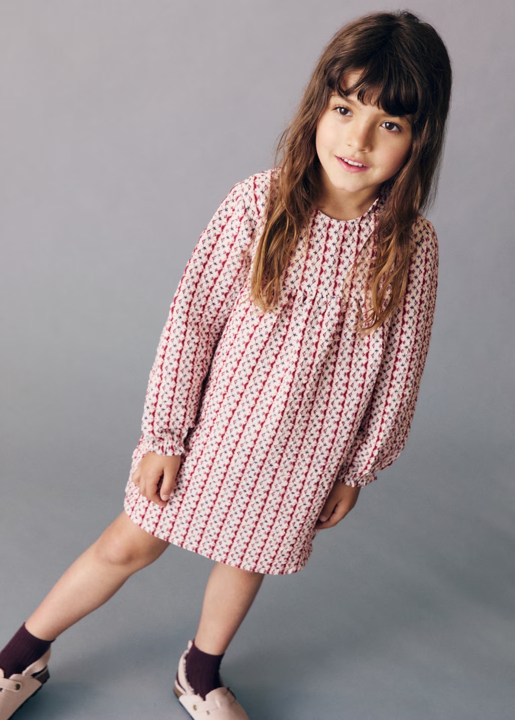 Printed short dress