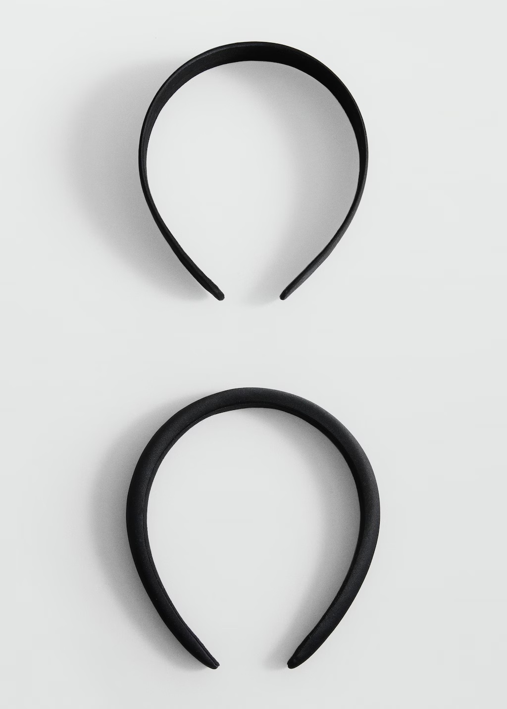 Set of 2 satin headbands