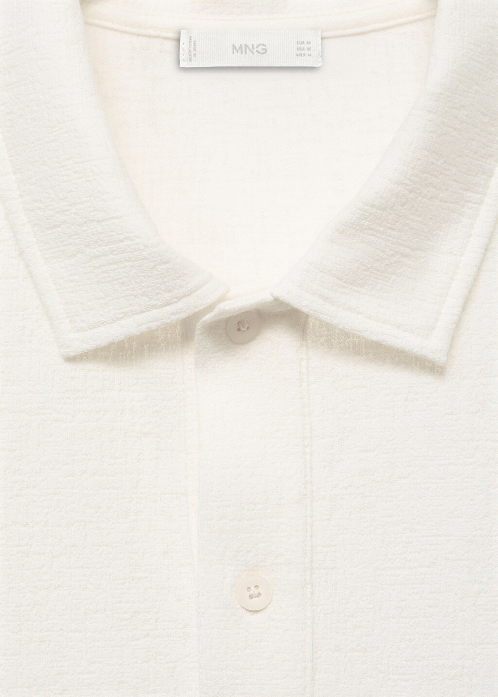Structured knitted polo shirt 7 Structured knitted polo shirt