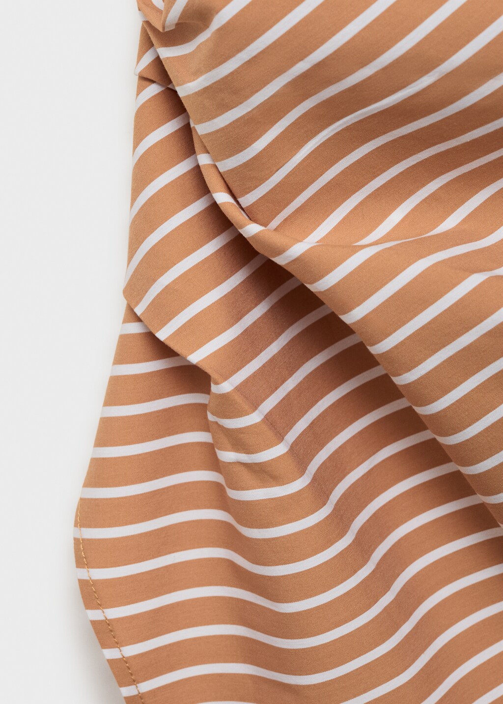 Asymmetrical striped cotton top 6 Asymmetrical striped cotton top