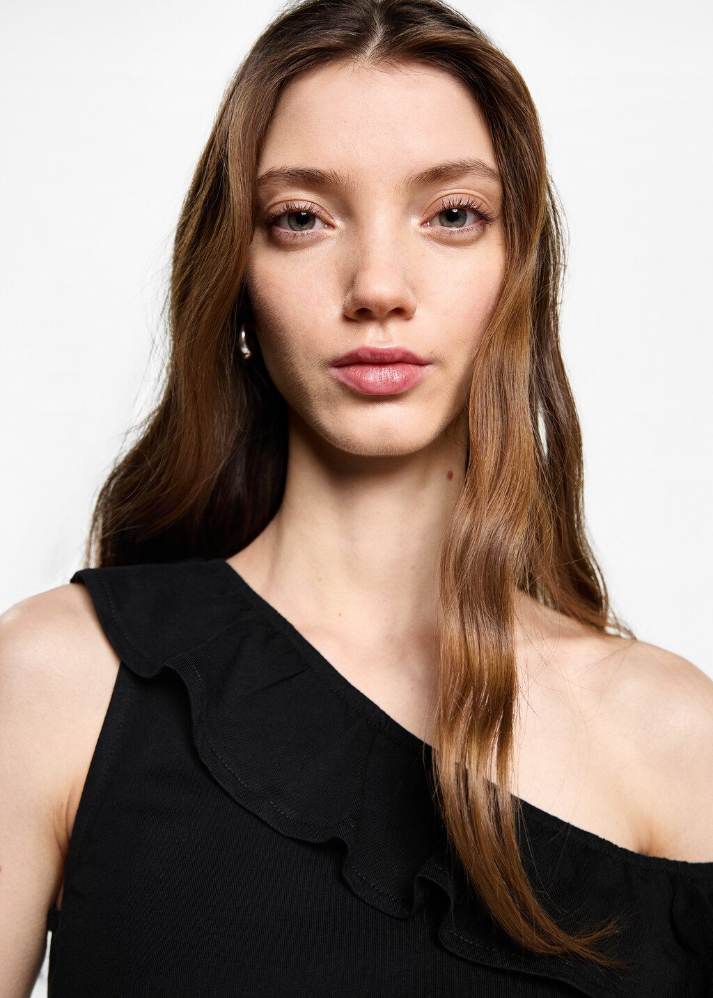 Ruffled asymmetric T-shirt 5 Ruffled asymmetric T-shirt