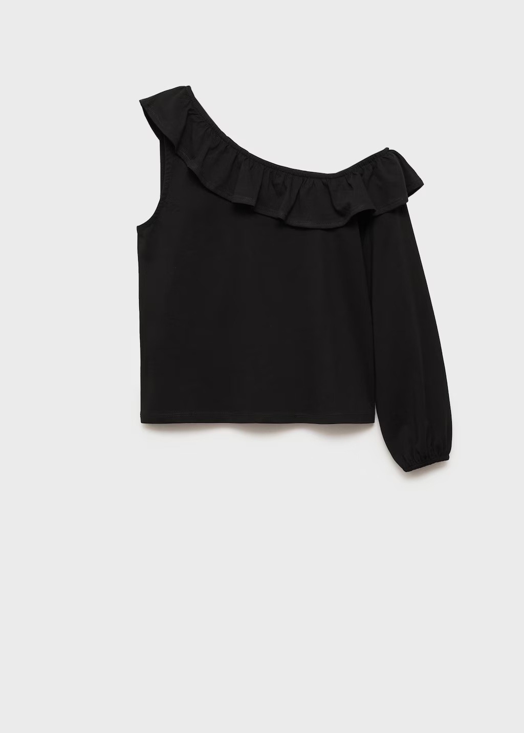 Ruffled asymmetric T-shirt 7 Ruffled asymmetric T-shirt