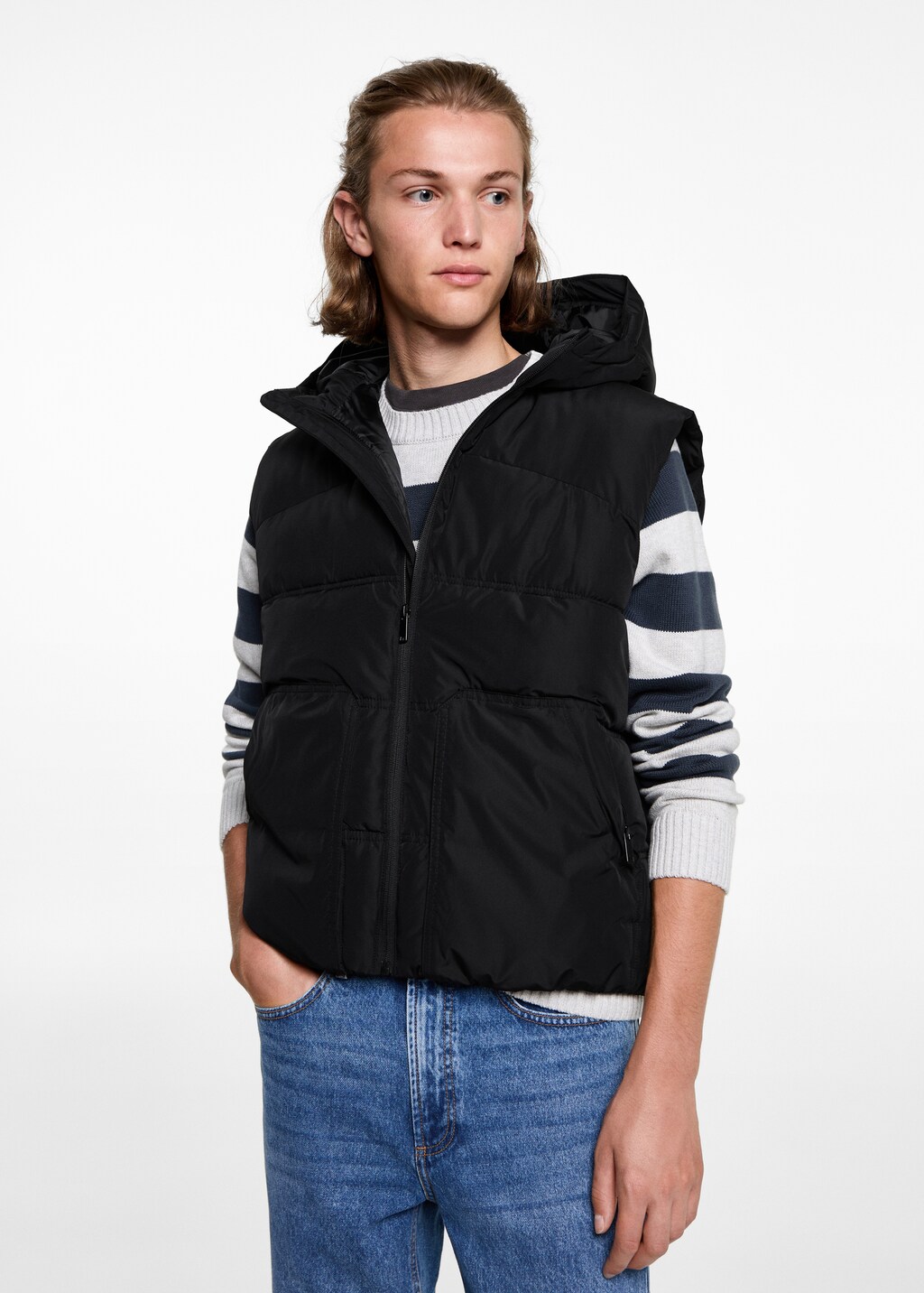 Quilted gilet