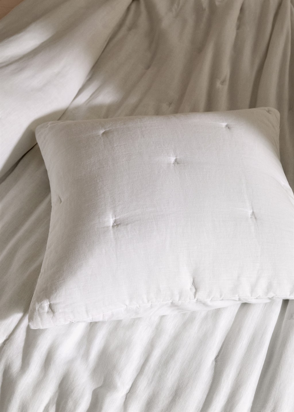 100% linen cushion cover 60x60cm