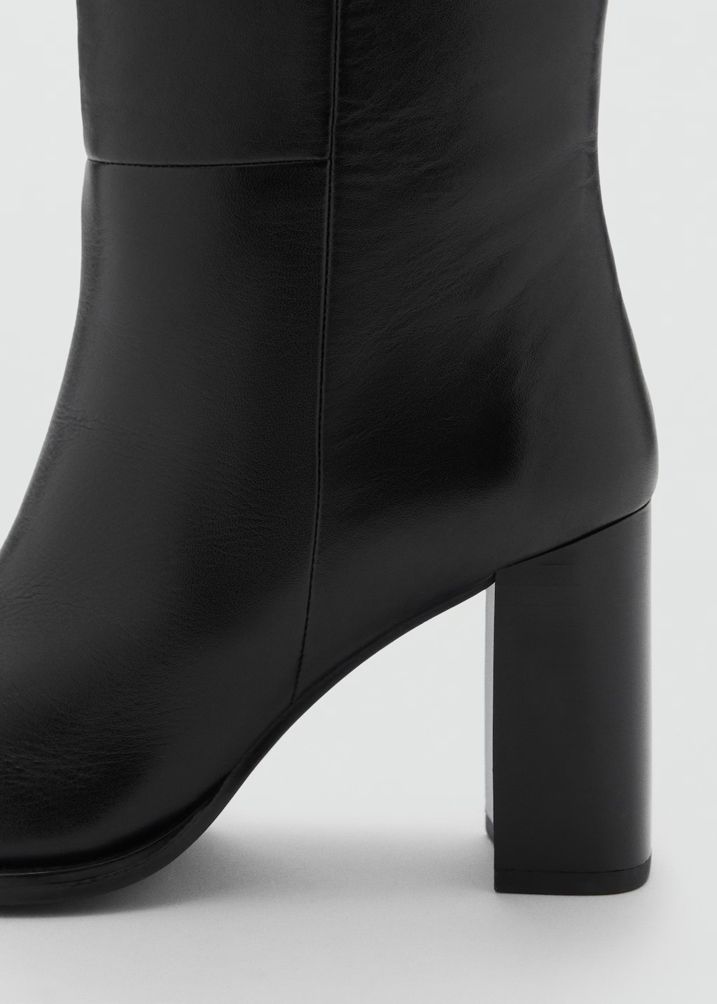 High heel leather boot 4 High heel leather boot