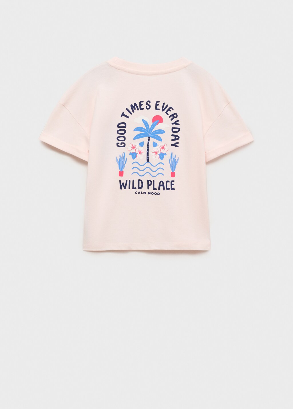 Printed cotton-blend T-shirt 4 Printed cotton-blend T-shirt