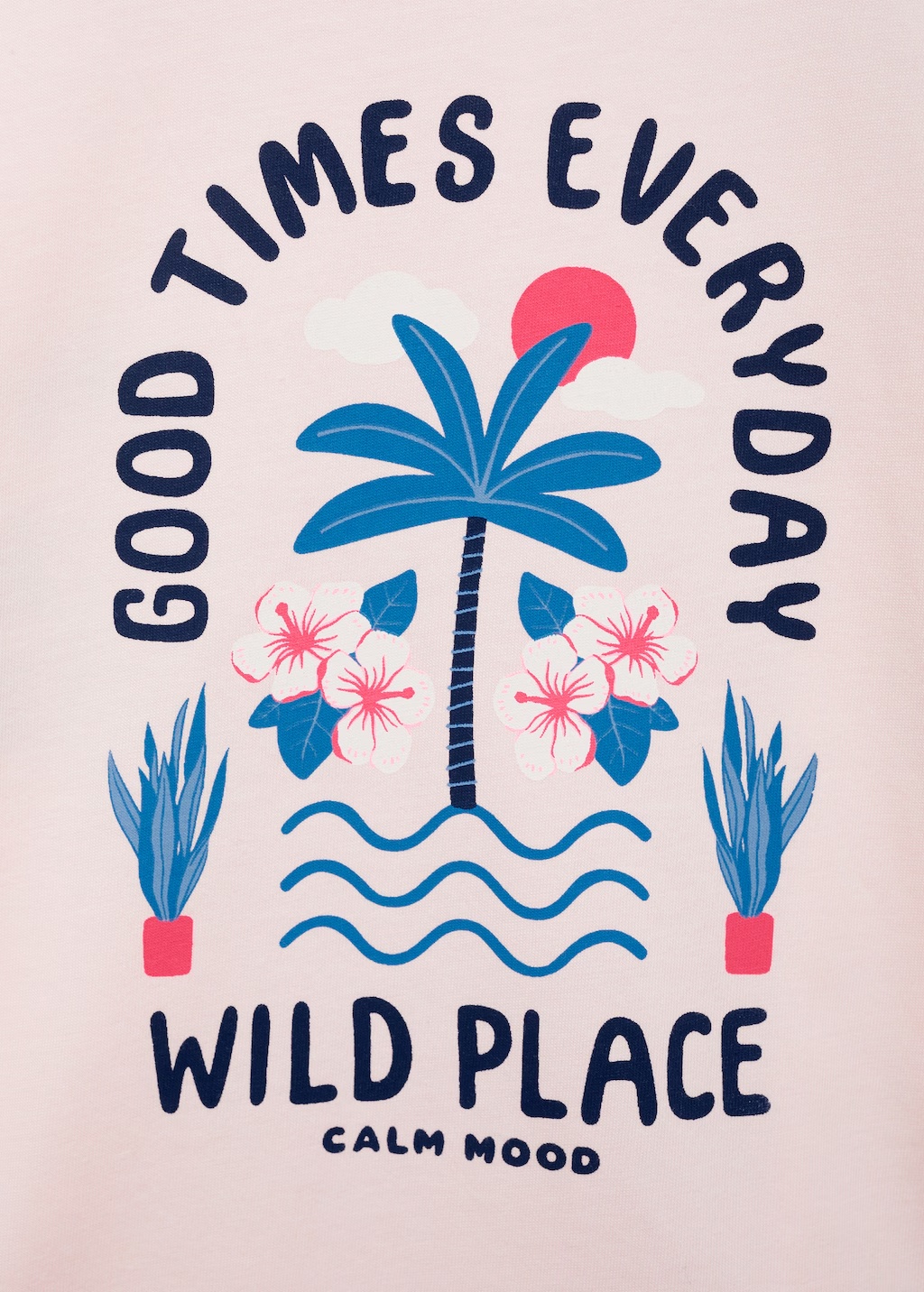 Printed cotton-blend T-shirt 5 Printed cotton-blend T-shirt