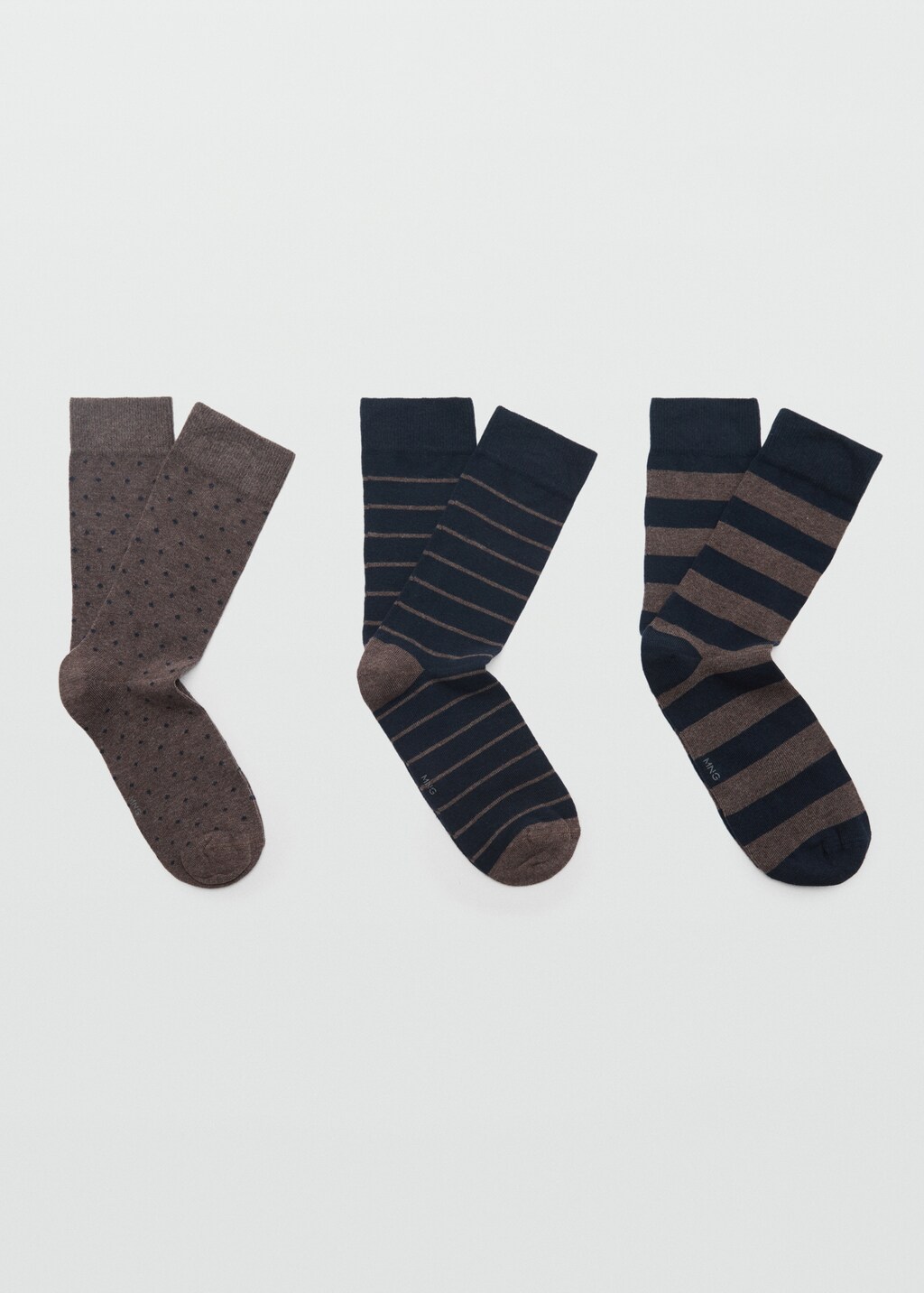 3 pack mixed socks