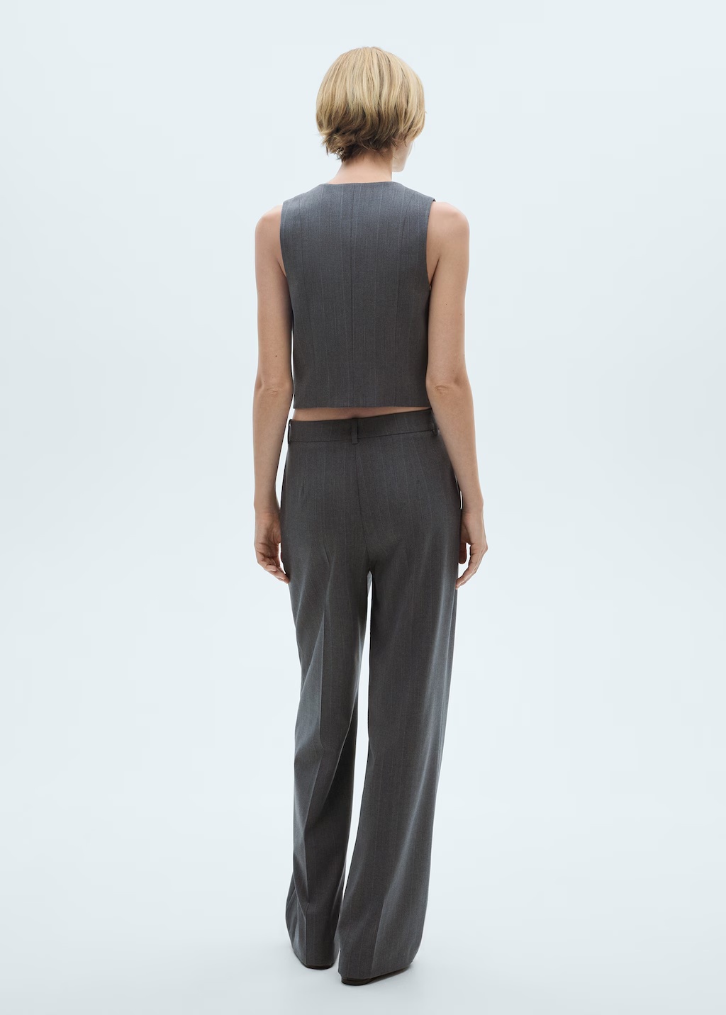 Pinstripe suit trousers 4 Pinstripe suit trousers