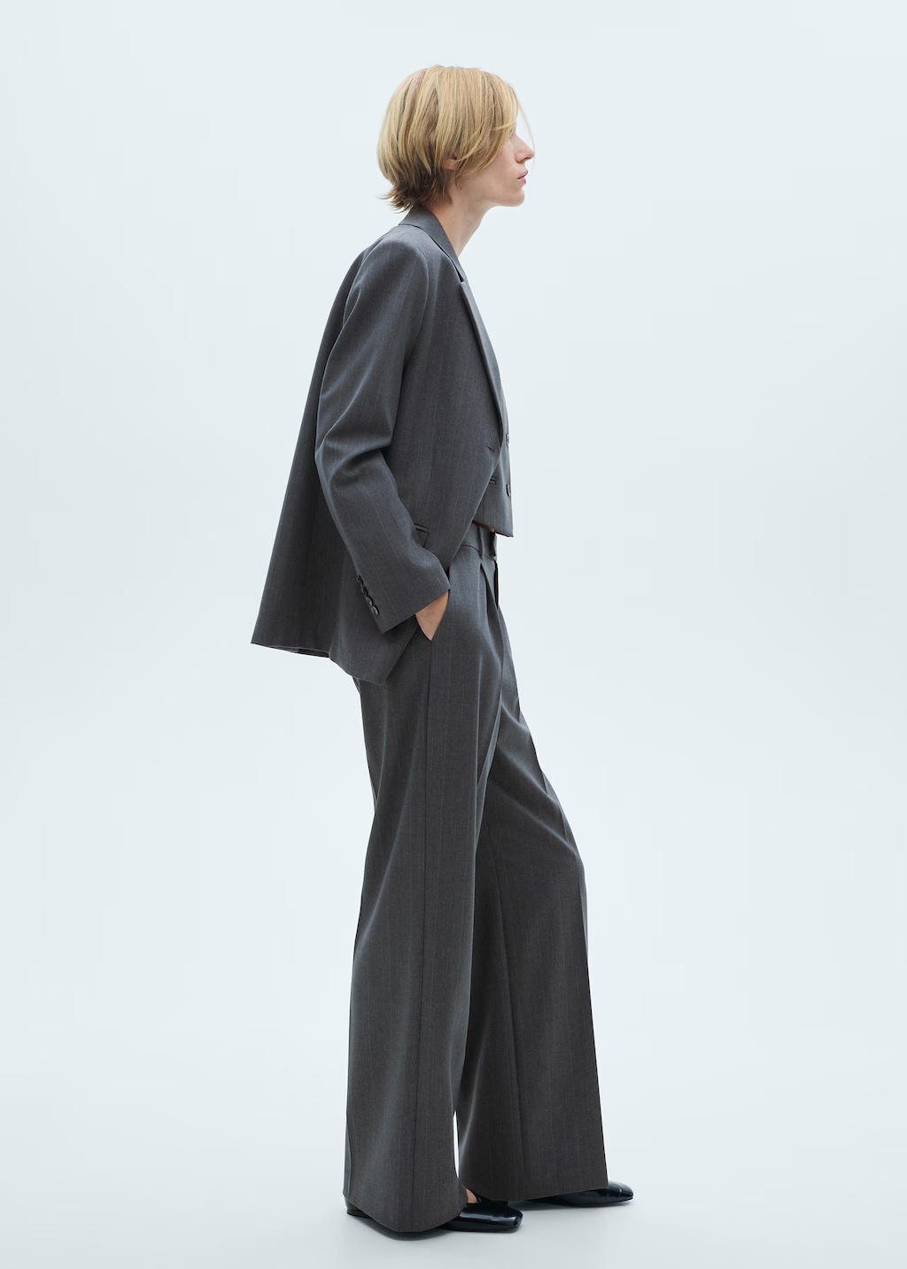 Pinstripe suit trousers 5 Pinstripe suit trousers