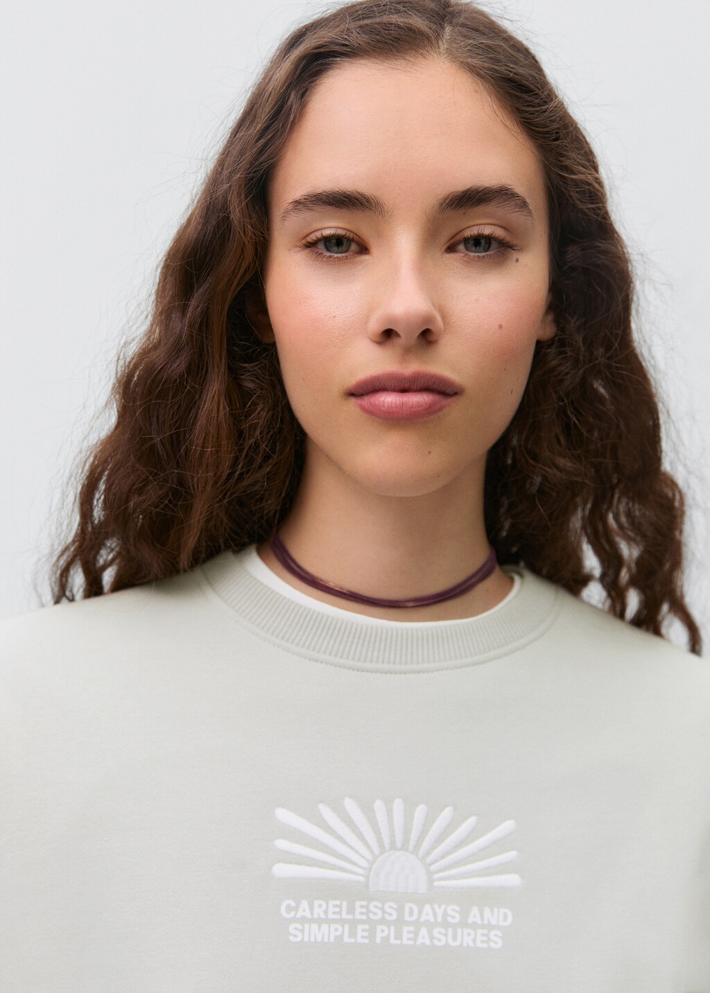 Printed cotton sweatshirt 5 Printed cotton sweatshirt