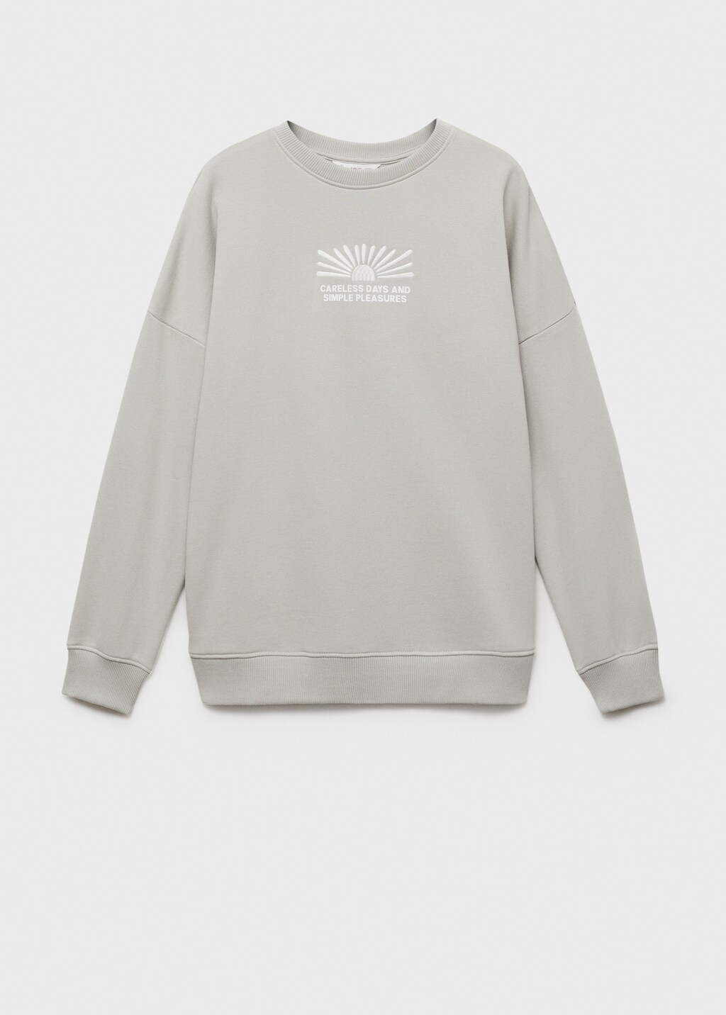 Printed cotton sweatshirt 7 Printed cotton sweatshirt