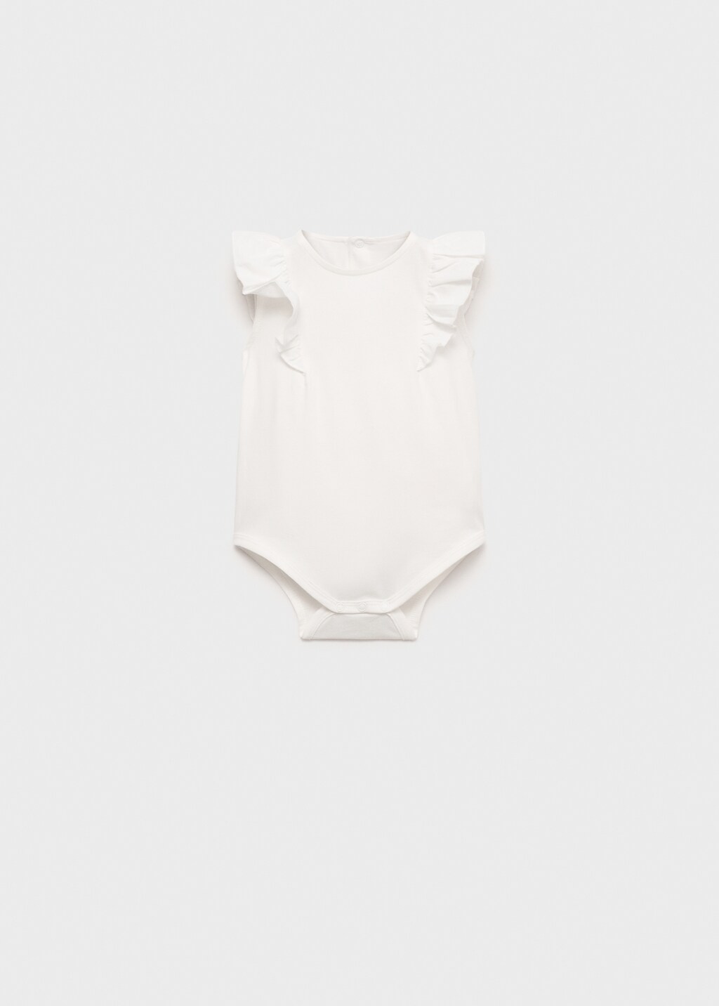Ruffled cotton body