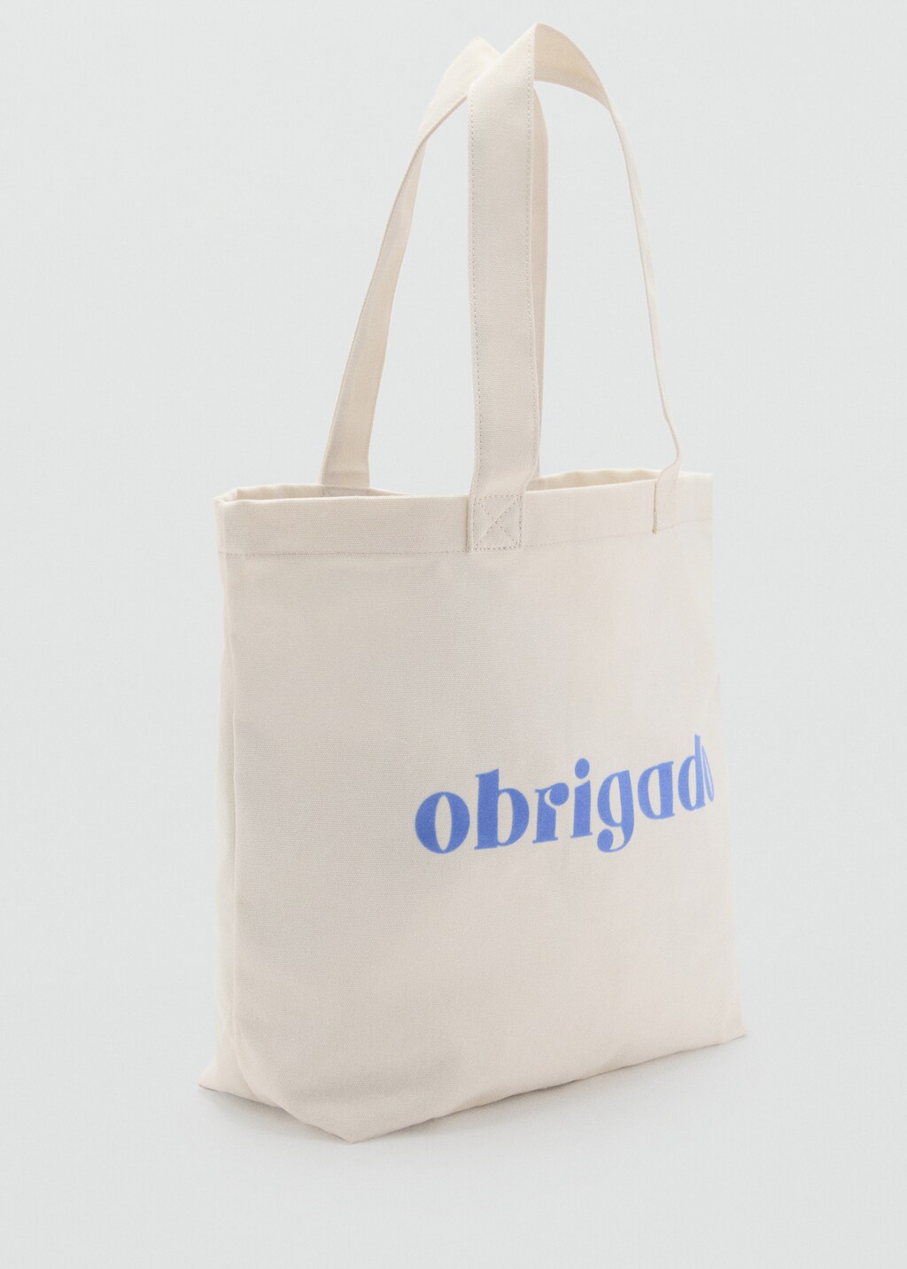 Bag with printed message