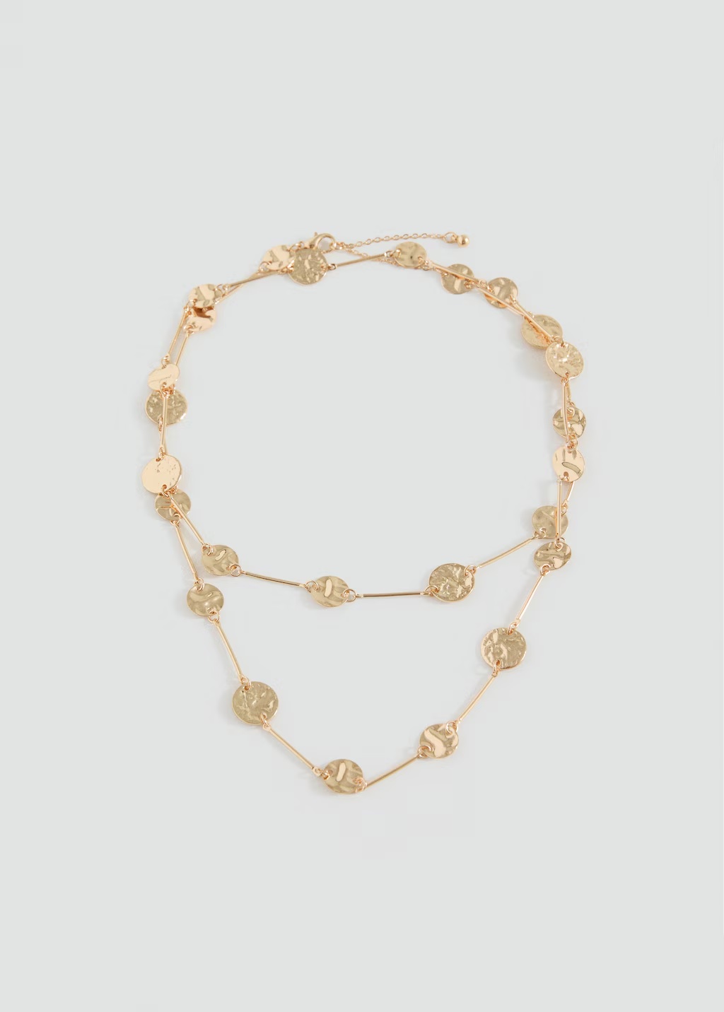 Coin charm necklace 3 Coin charm necklace