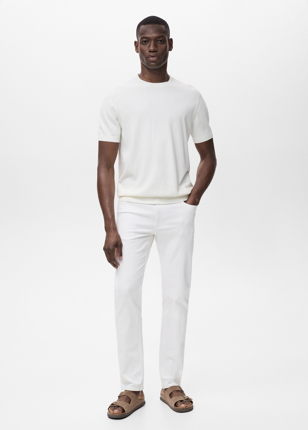 Slim fit white Jan jeans 3 Slim fit white Jan jeans