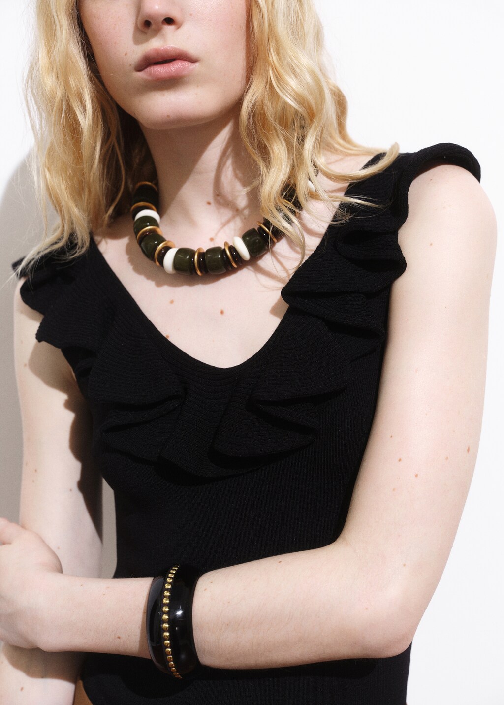 Ruffle knit top 5 Ruffle knit top