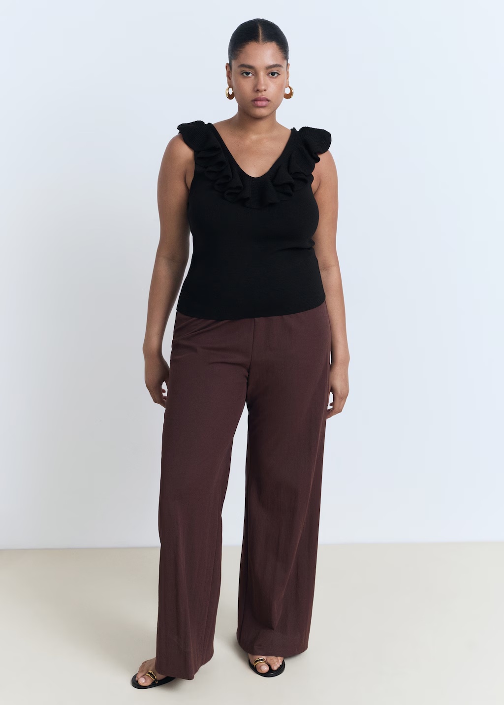 Ruffle knit top 6 Ruffle knit top