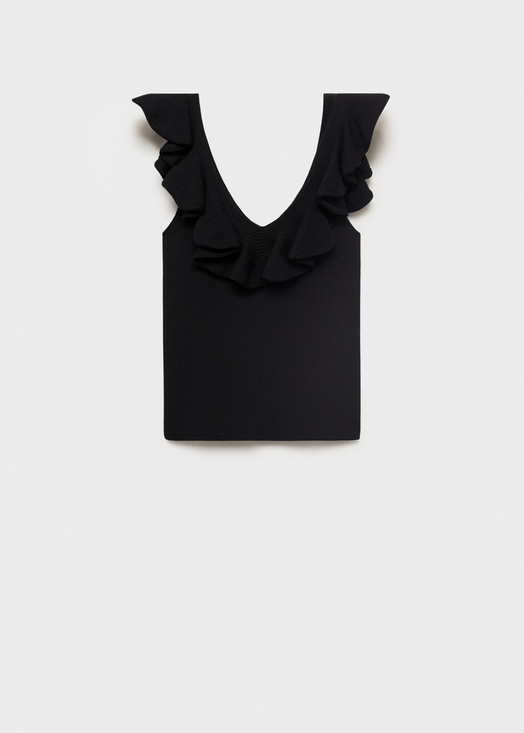Ruffle knit top 10 Ruffle knit top