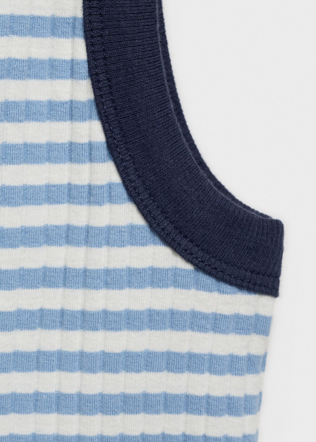 Striped cotton-blend top 8 Striped cotton-blend top
