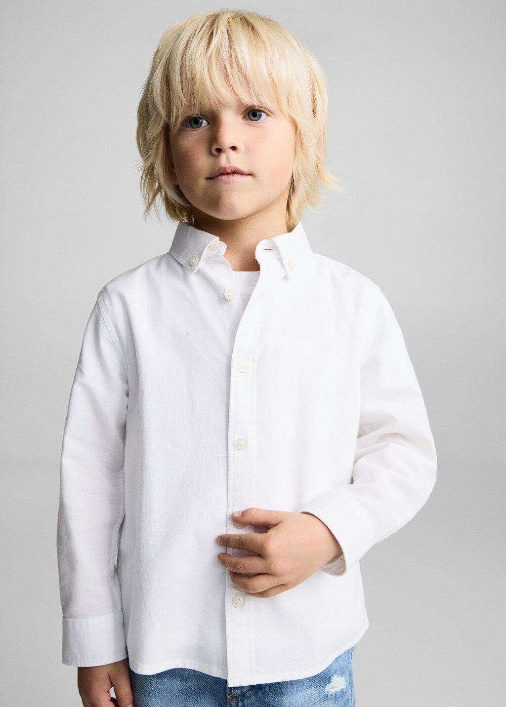Oxford cotton shirt