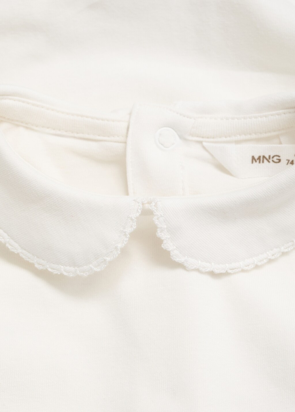 Cotton bodysuit with Peter Pan collar 3 Cotton bodysuit with Peter Pan collar
