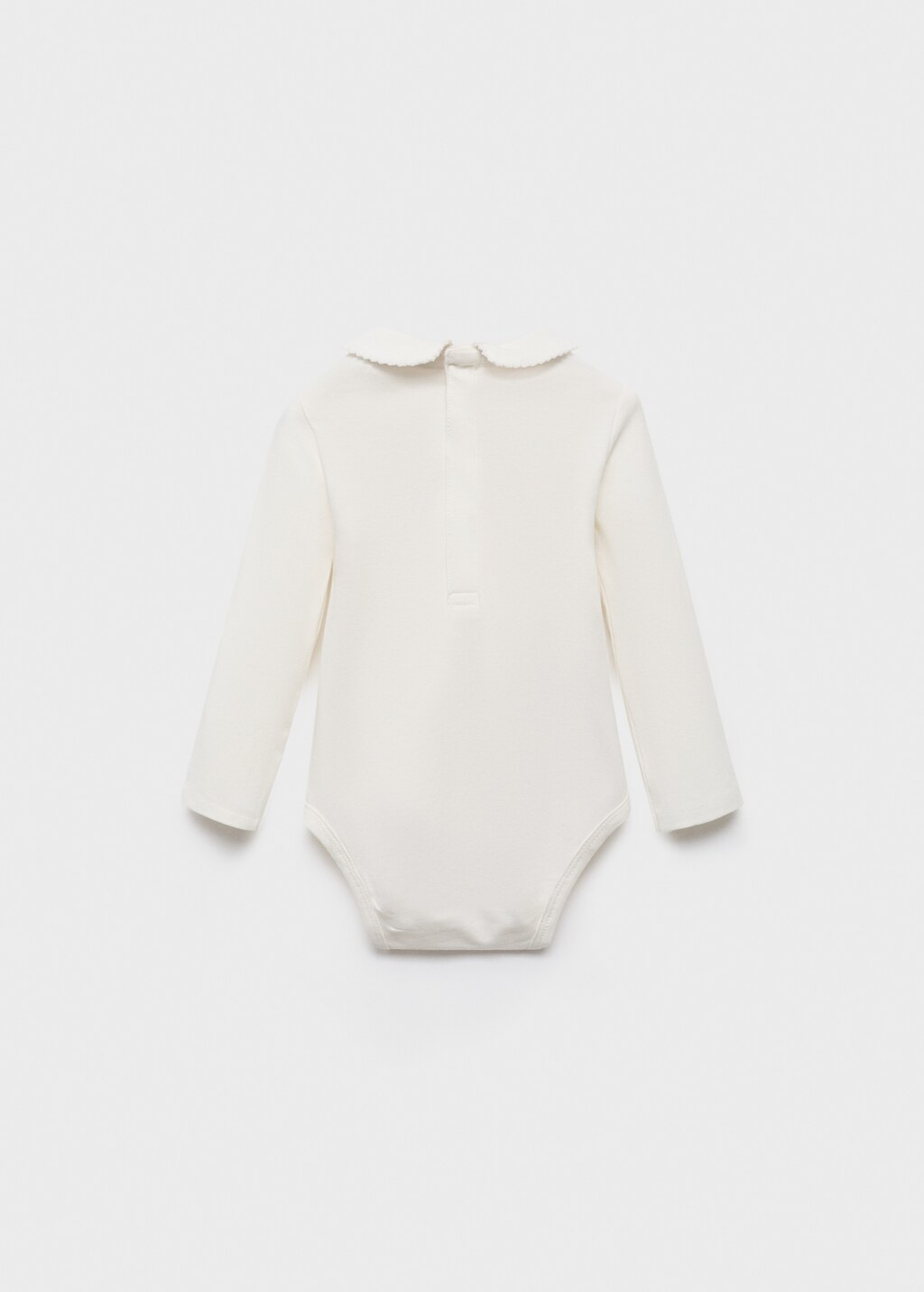 Cotton bodysuit with Peter Pan collar 4 Cotton bodysuit with Peter Pan collar