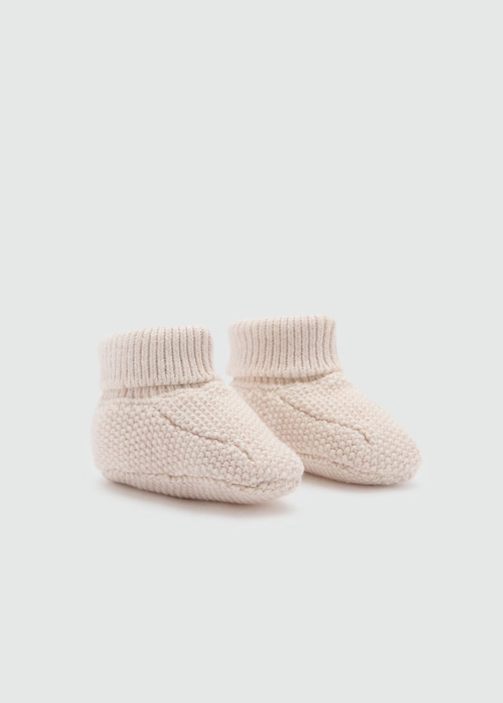 Knit bootees