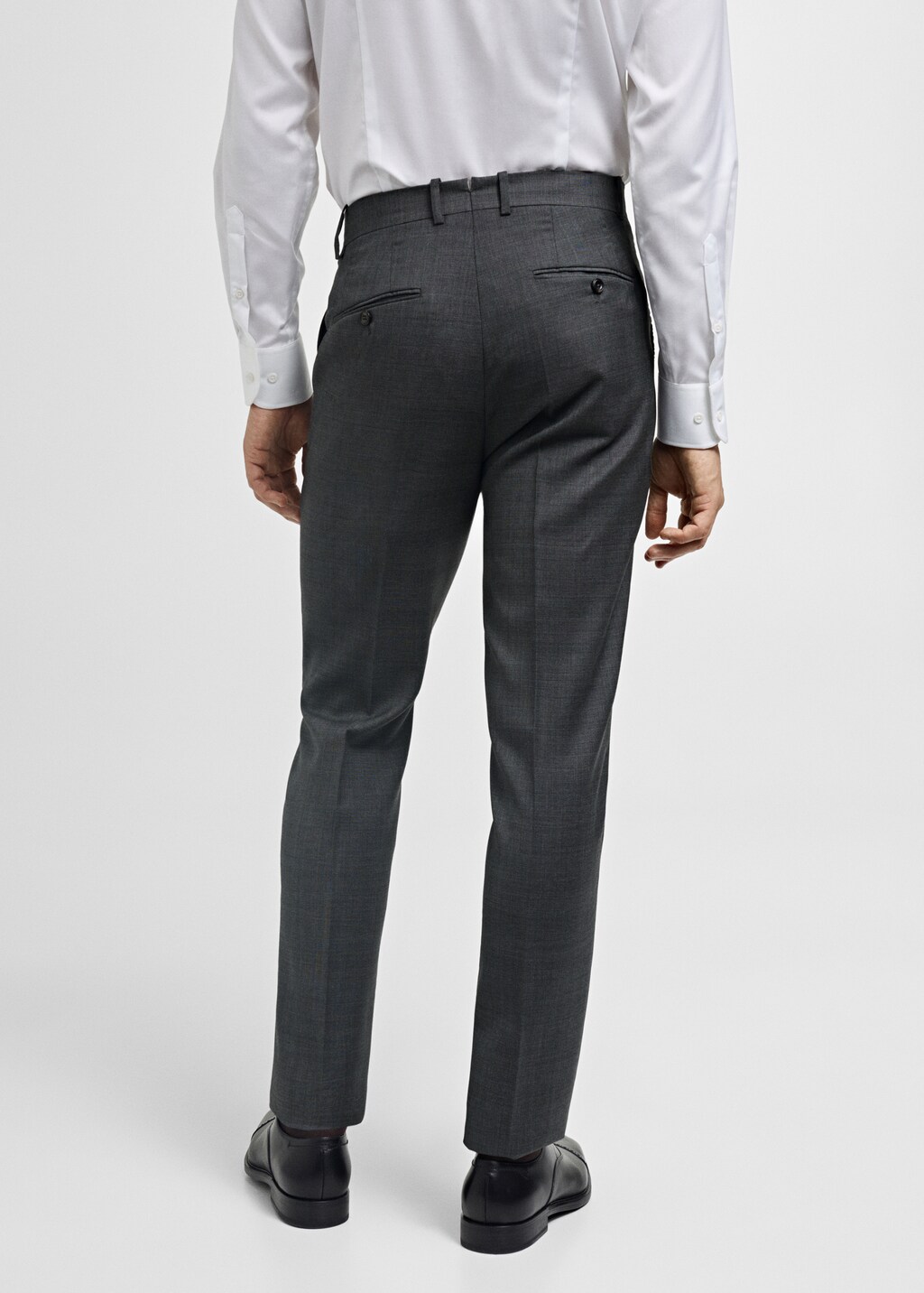 Venecia 100% virgin wool Prince of Wales check suit pants 4 Venecia 100% virgin wool Prince of Wales check suit pants