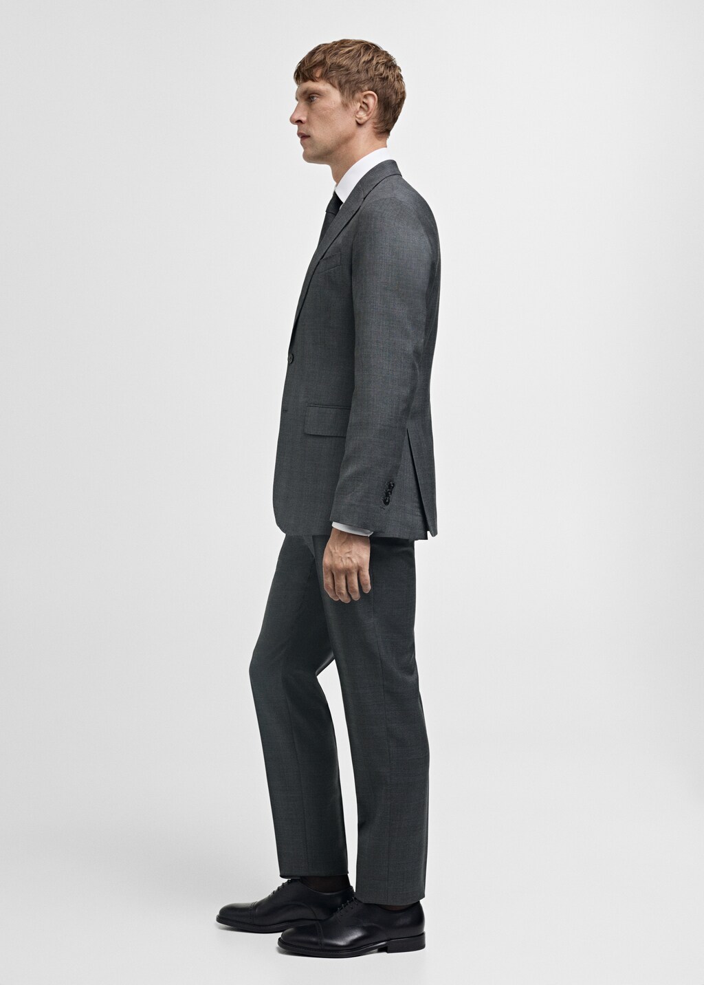 Venecia 100% virgin wool Prince of Wales check suit pants 6 Venecia 100% virgin wool Prince of Wales check suit pants
