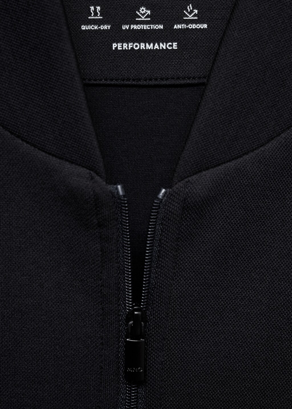 Bomber sweatshirt with anti-odour technology 7 Bomber sweatshirt with anti-odour technology