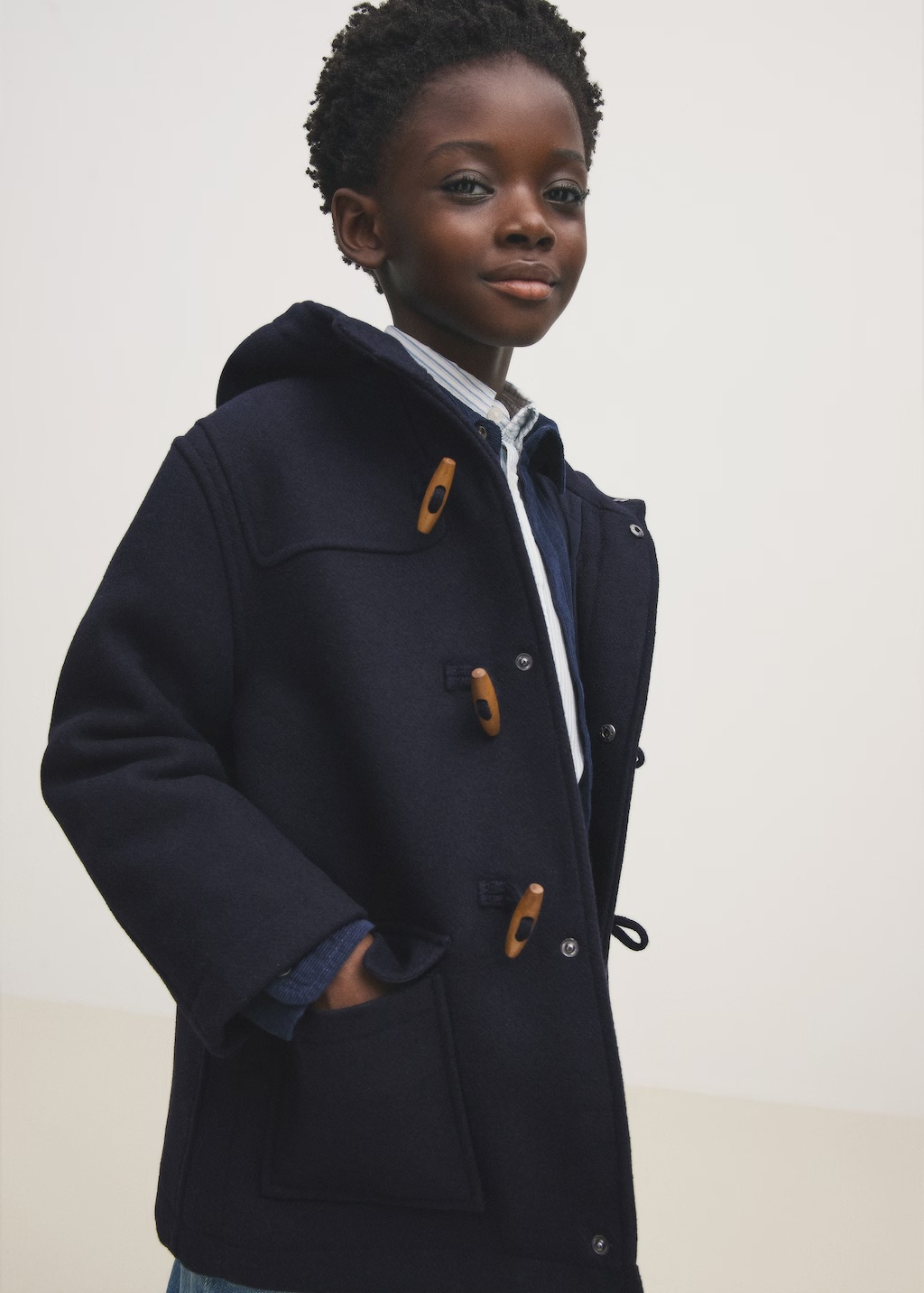 Cloth coat with pockets 6 Cloth coat with pockets