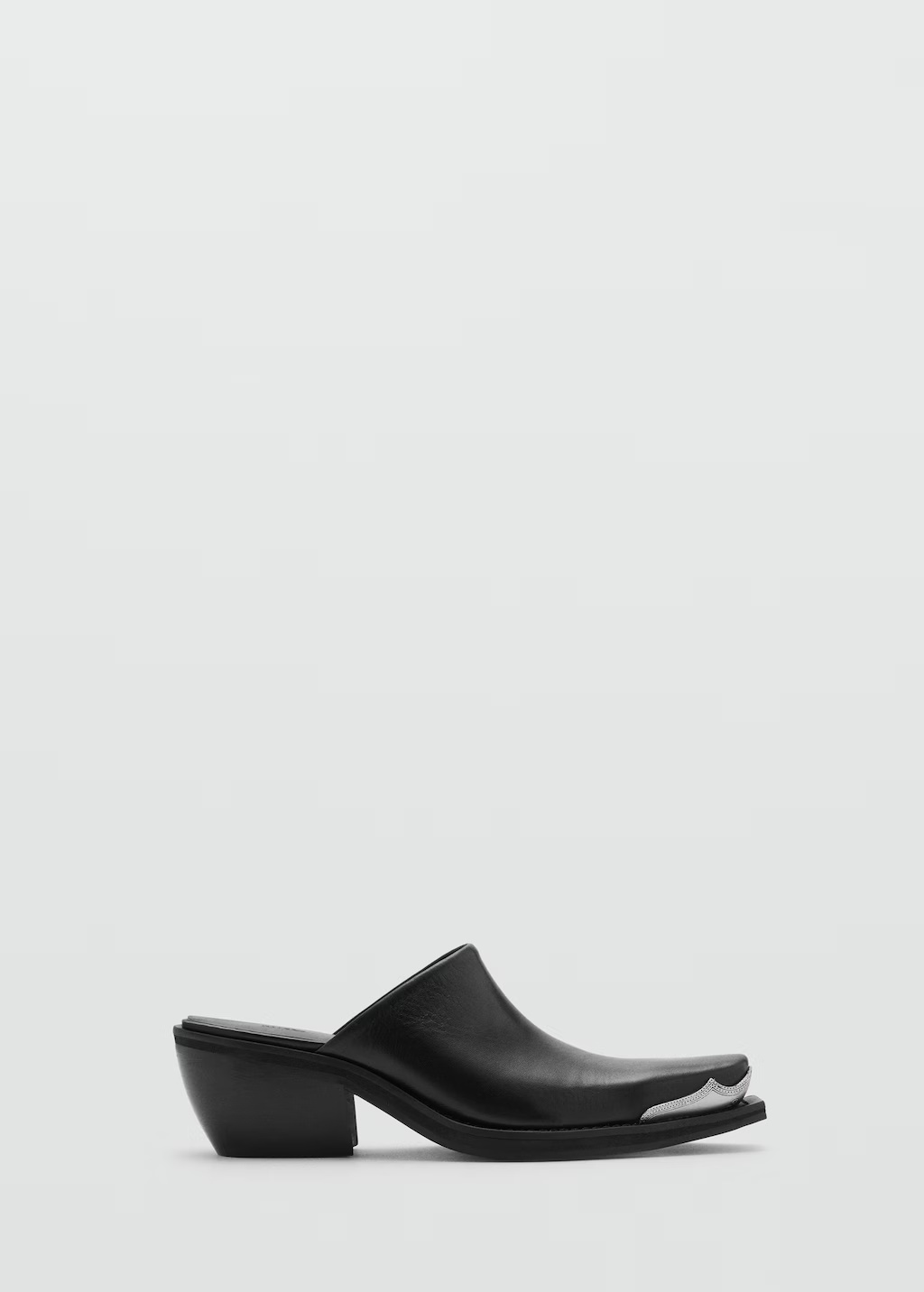 Leather shoes with metallic toe 3 Leather shoes with metallic toe