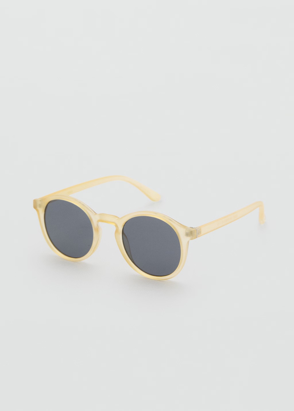 Rounded frame sunglasses