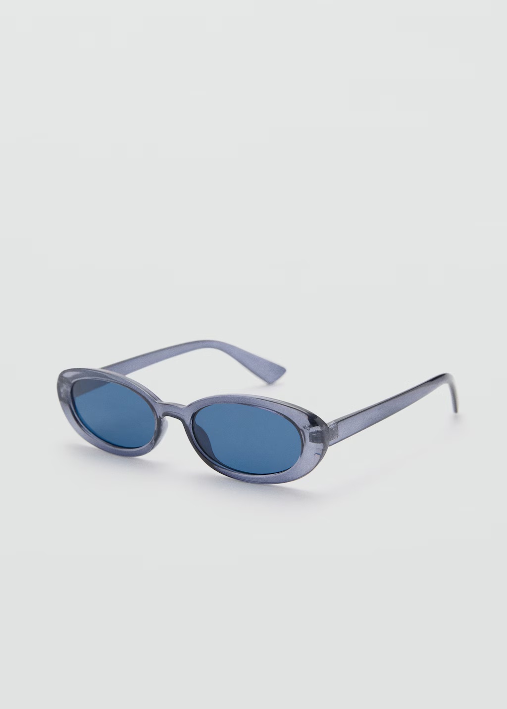 Oval-frame sunglasses