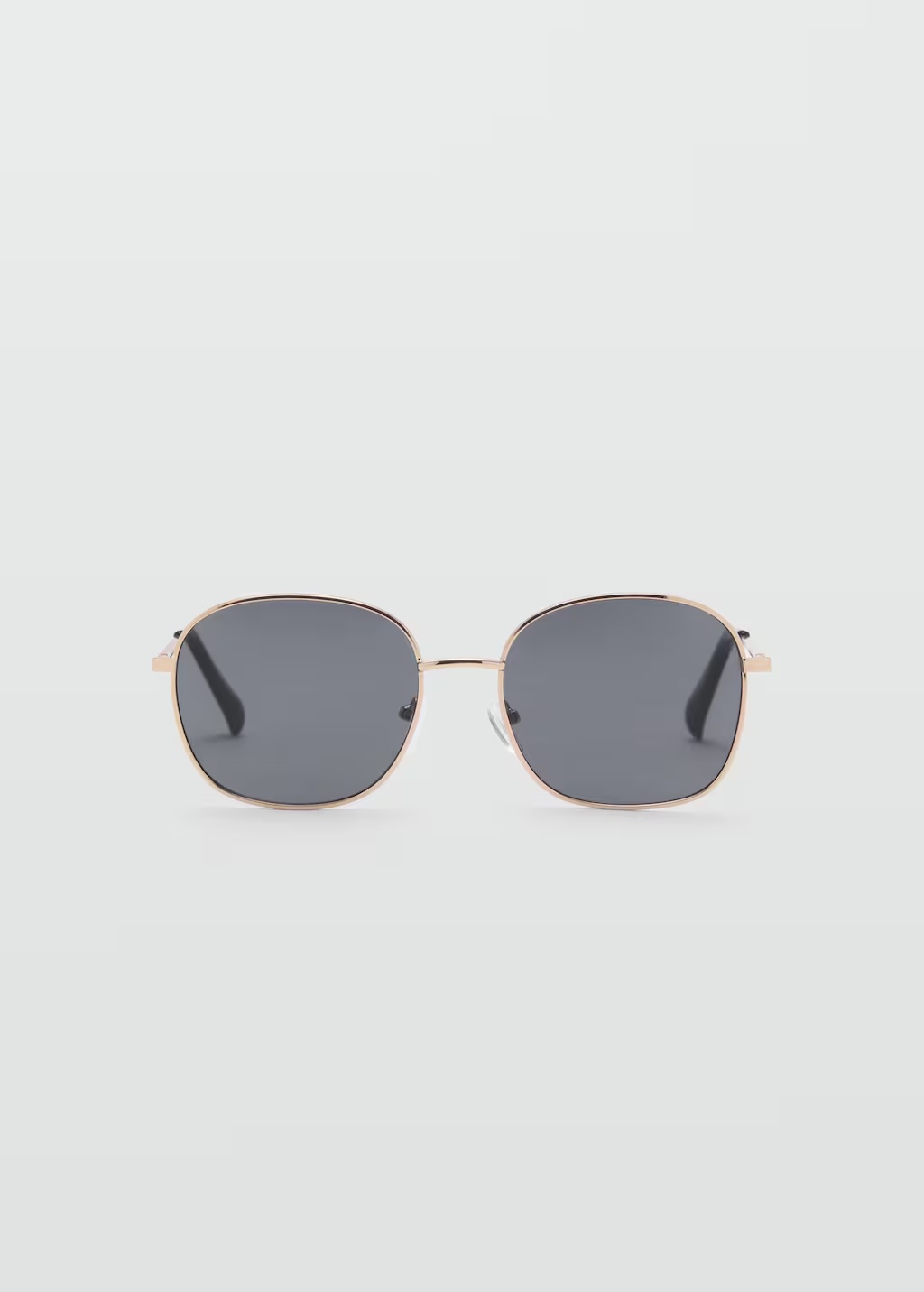 Metallic frame sunglasses