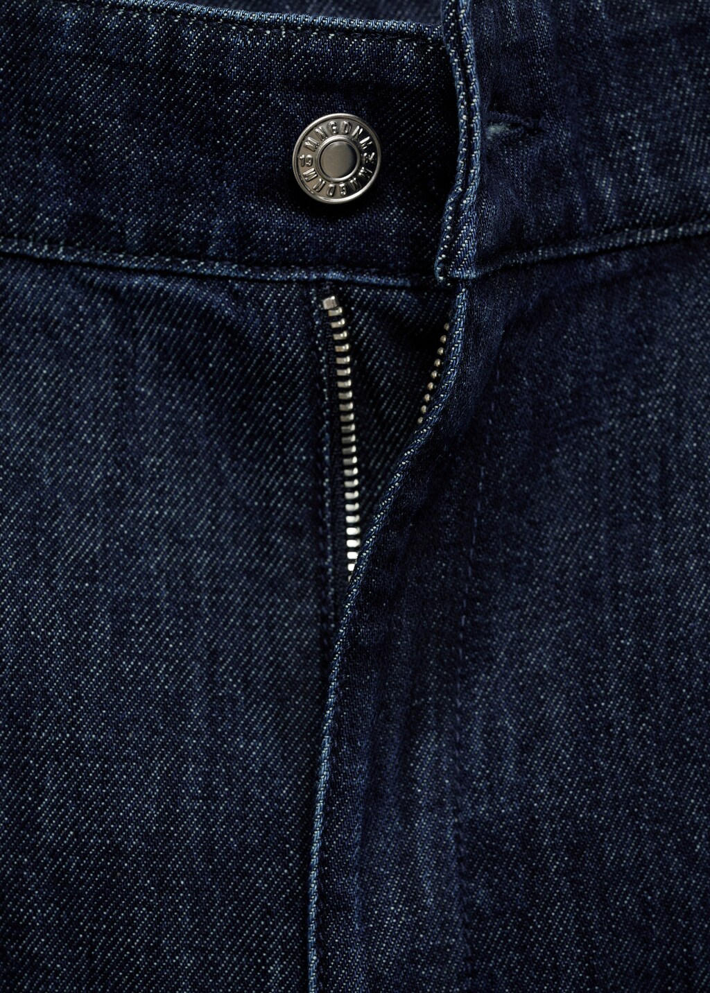 Rinse-wash wide leg jeans with pleats 6 Rinse-wash wide leg jeans with pleats