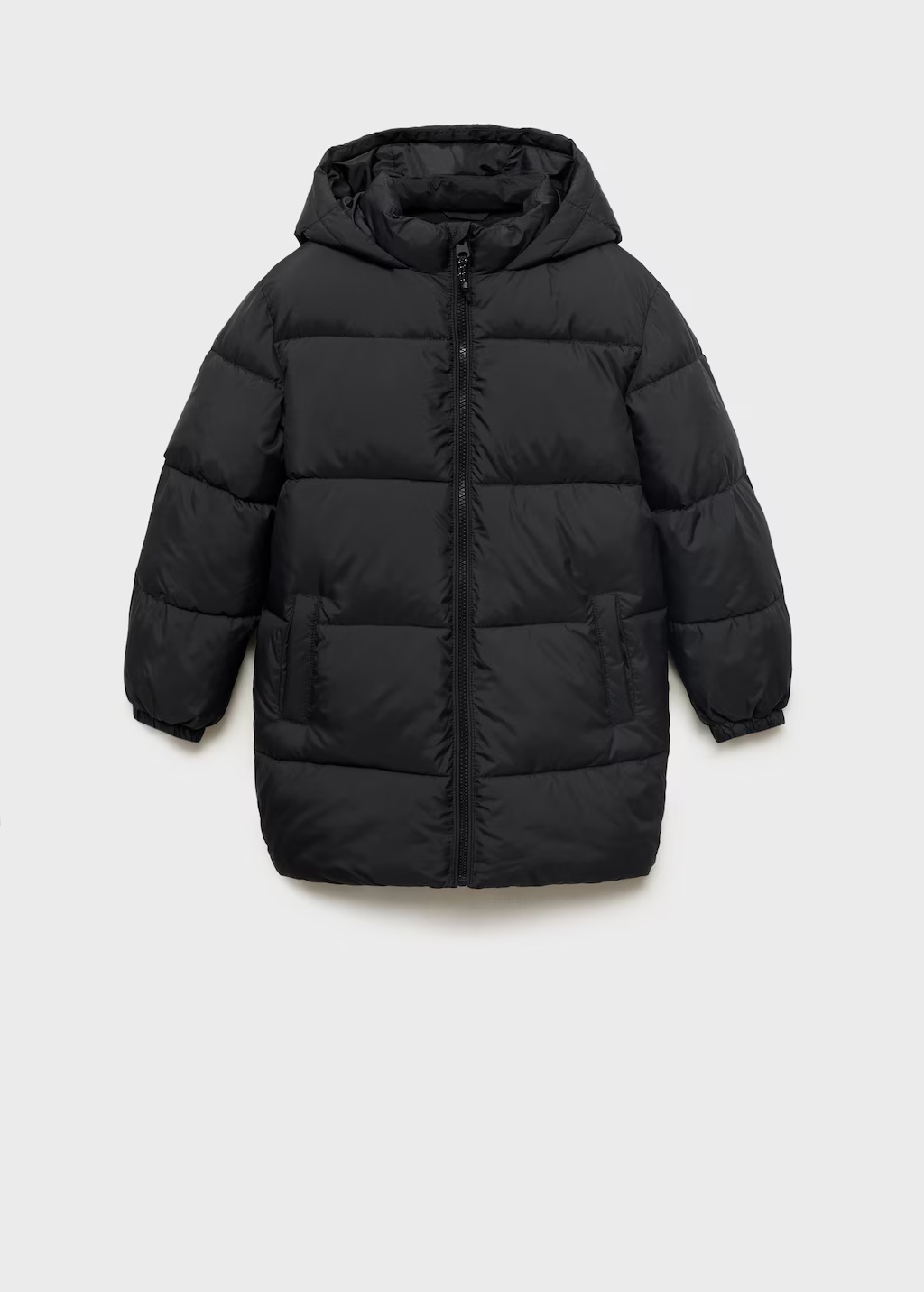 Hooded liner quilted coat