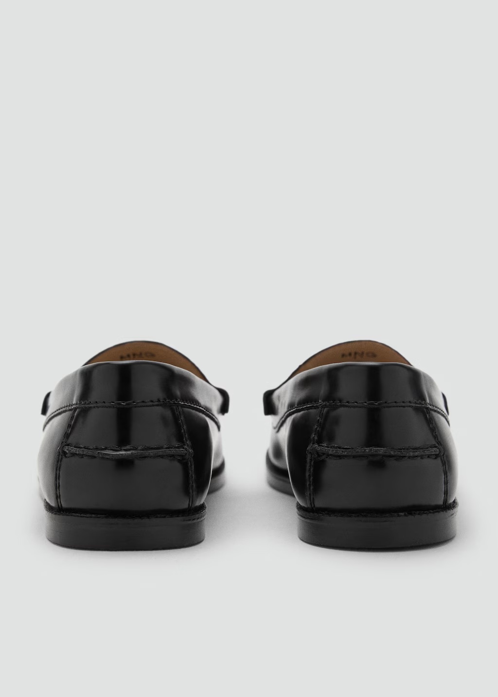 Leather-effect moccasin 3 Leather-effect moccasin