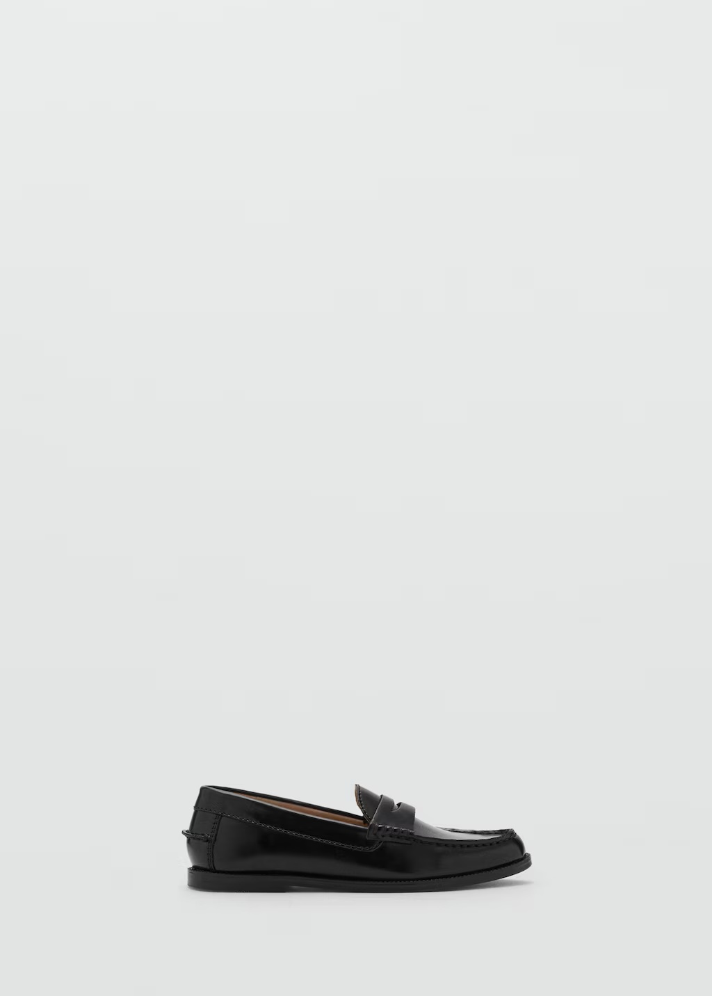 Leather-effect moccasin 6 Leather-effect moccasin