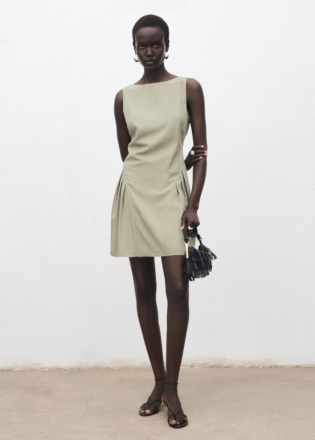 Short pleated dress 3 Short pleated dress