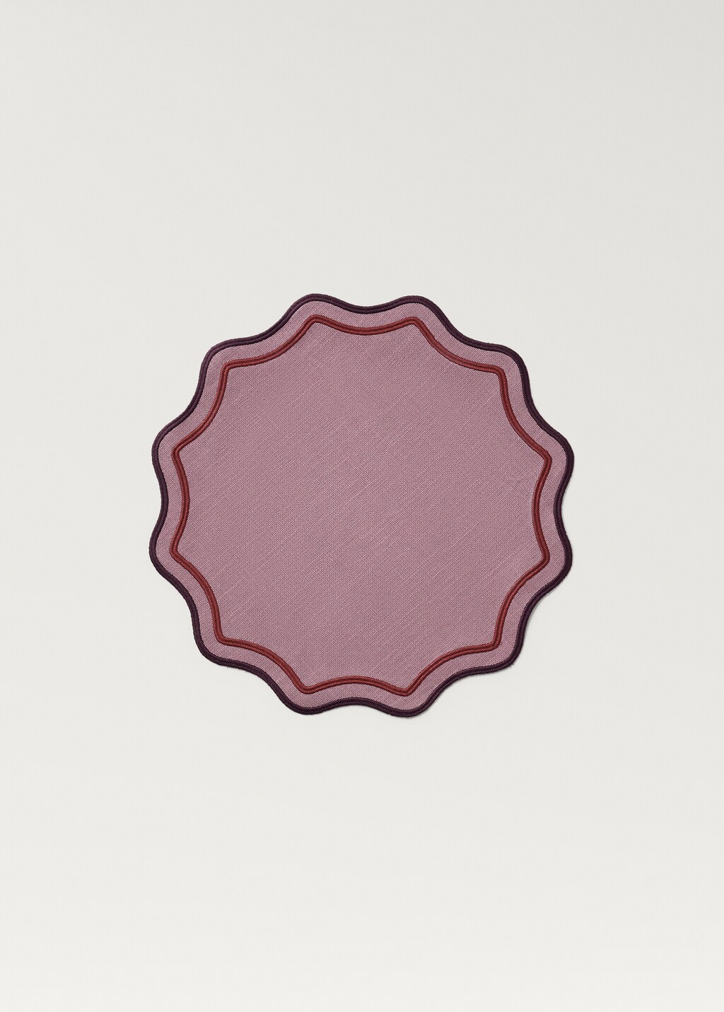 Cotton resin-coated wave placemat 5 Cotton resin-coated wave placemat