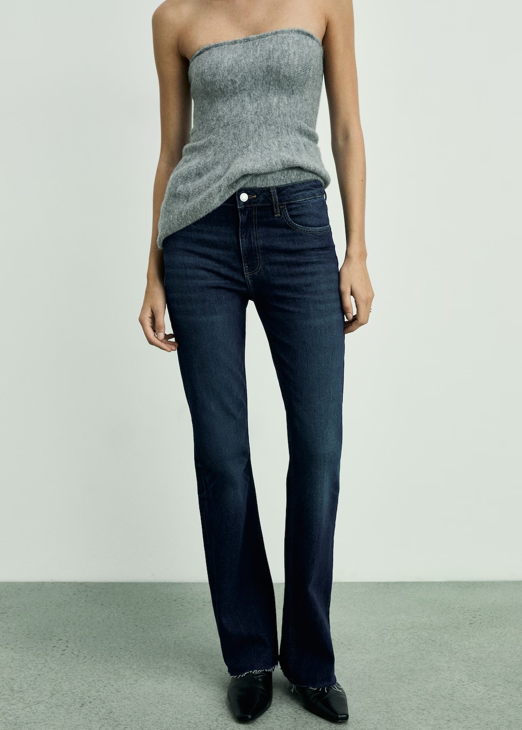Fiona flared mid-rise jeans