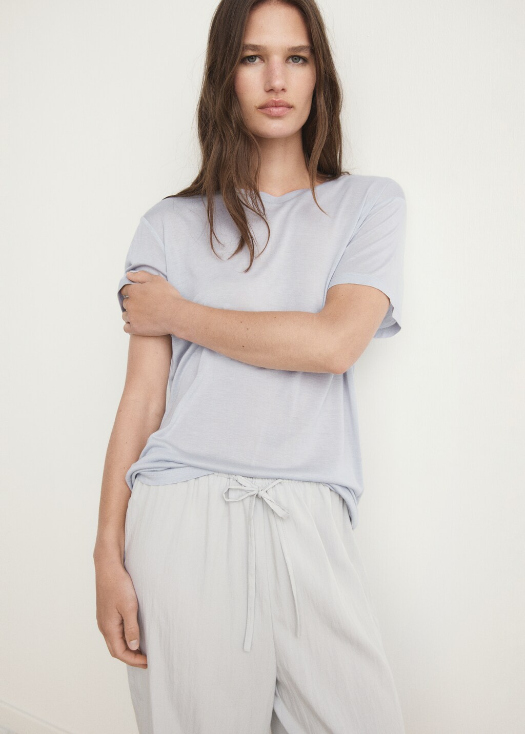 Garment washed t-shirt