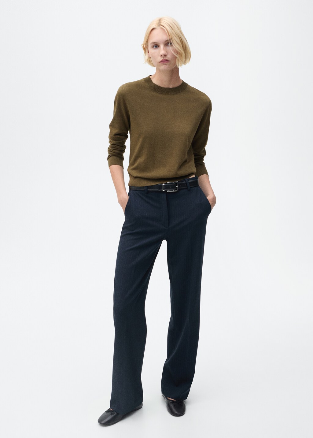 Silk-blend knitted sweater 3 Silk-blend knitted sweater