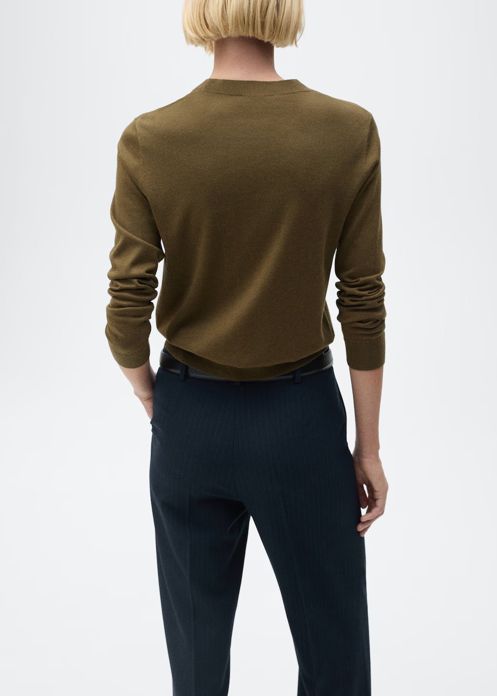 Silk-blend knitted sweater 4 Silk-blend knitted sweater