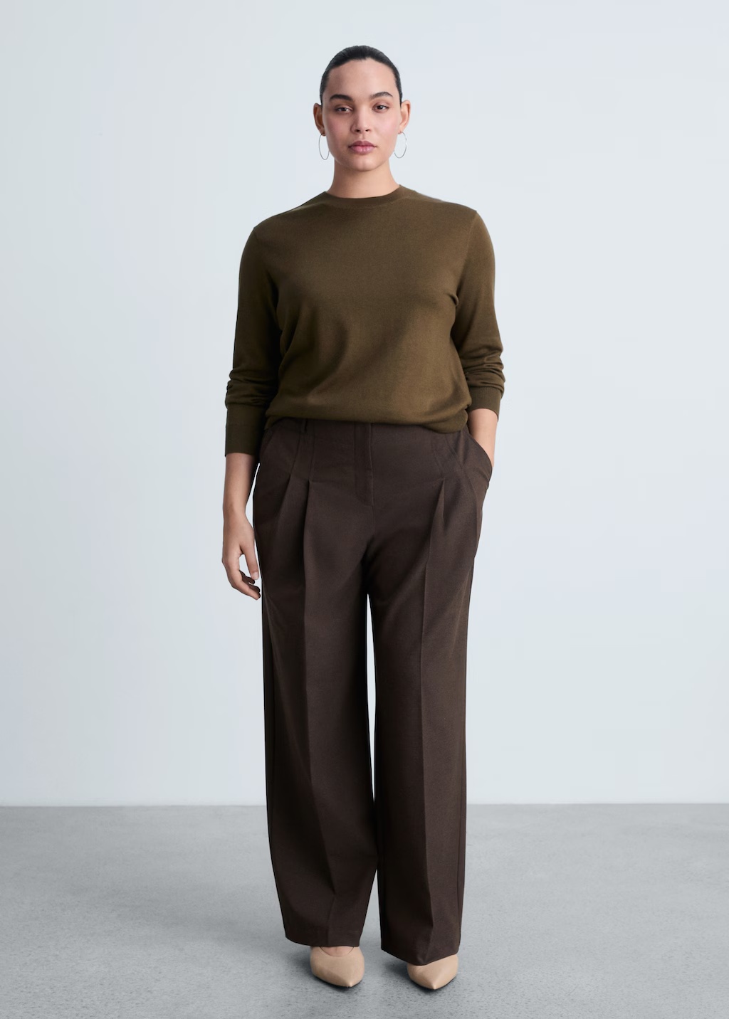 Silk-blend knitted sweater 6 Silk-blend knitted sweater